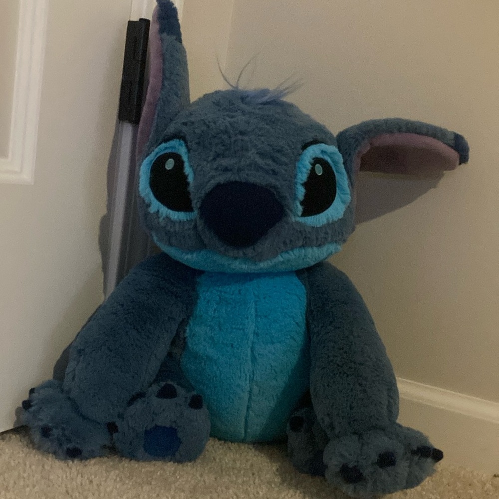 Disney Blue Stuffed Animal Plush Toy Stitch